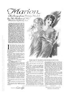 Thumbnail of the first page of the facsimile for Marion (Part 8).